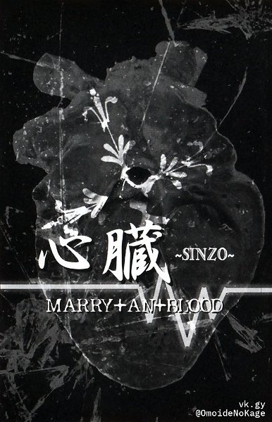 MARRY+AN+BLOOD - Shinzou-SINZO- 2nd PRESS